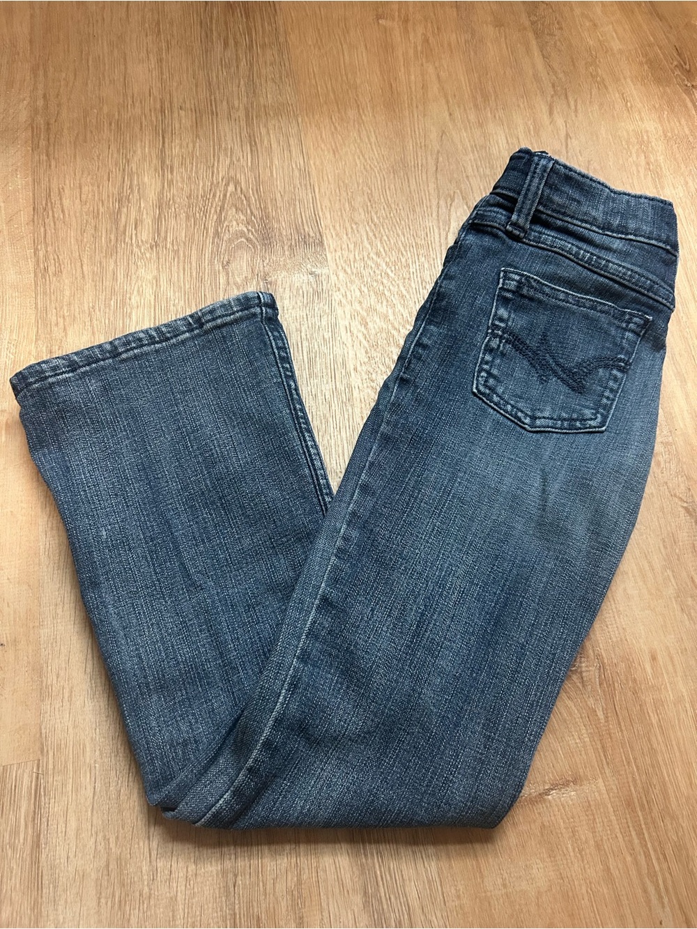 Wrangler Kids Dark Wash Blue Denim Jeans
